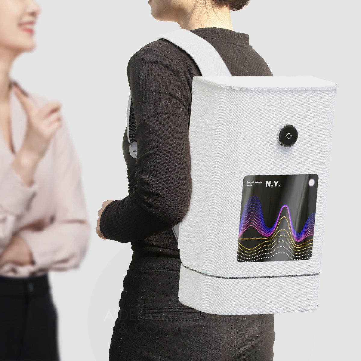 Journey Mate Sound Explored Backpack by Yihui Liao and Chunmao Wu Iron Idea and Conceptual Design Award Winner 2023 