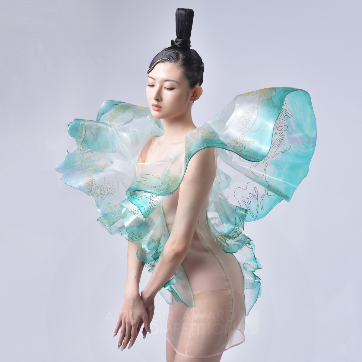 The Shape of Old Memory Womenswear Collection by Bingrou Chen Platinum Fashion, Apparel and Garment Design Award Winner 2023 