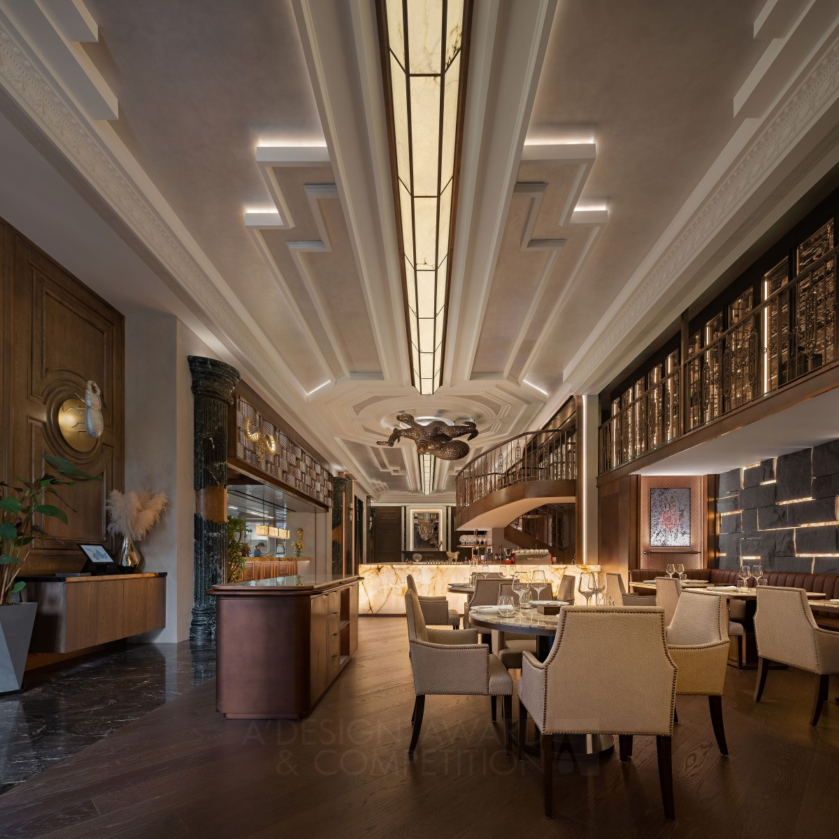 Stonesal Restaurant by Jeffrey Zee Silver Interior Space and Exhibition Design Award Winner 2023 