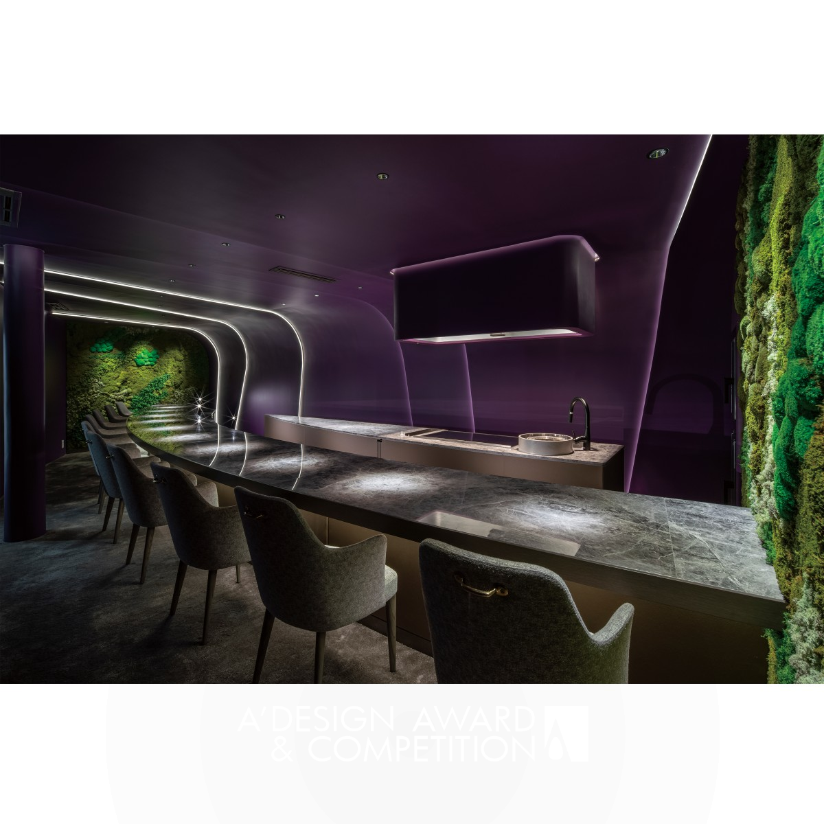 Enash French Restaurant by Shunsuke Ohe Silver Interior Space and Exhibition Design Award Winner 2023 