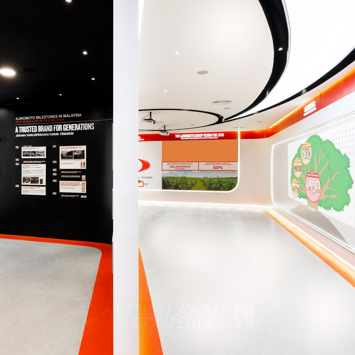 Ajinomoto Cec Customer Engagement Centre by Stoked Associates Bronze Interior Space and Exhibition Design Award Winner 2023 