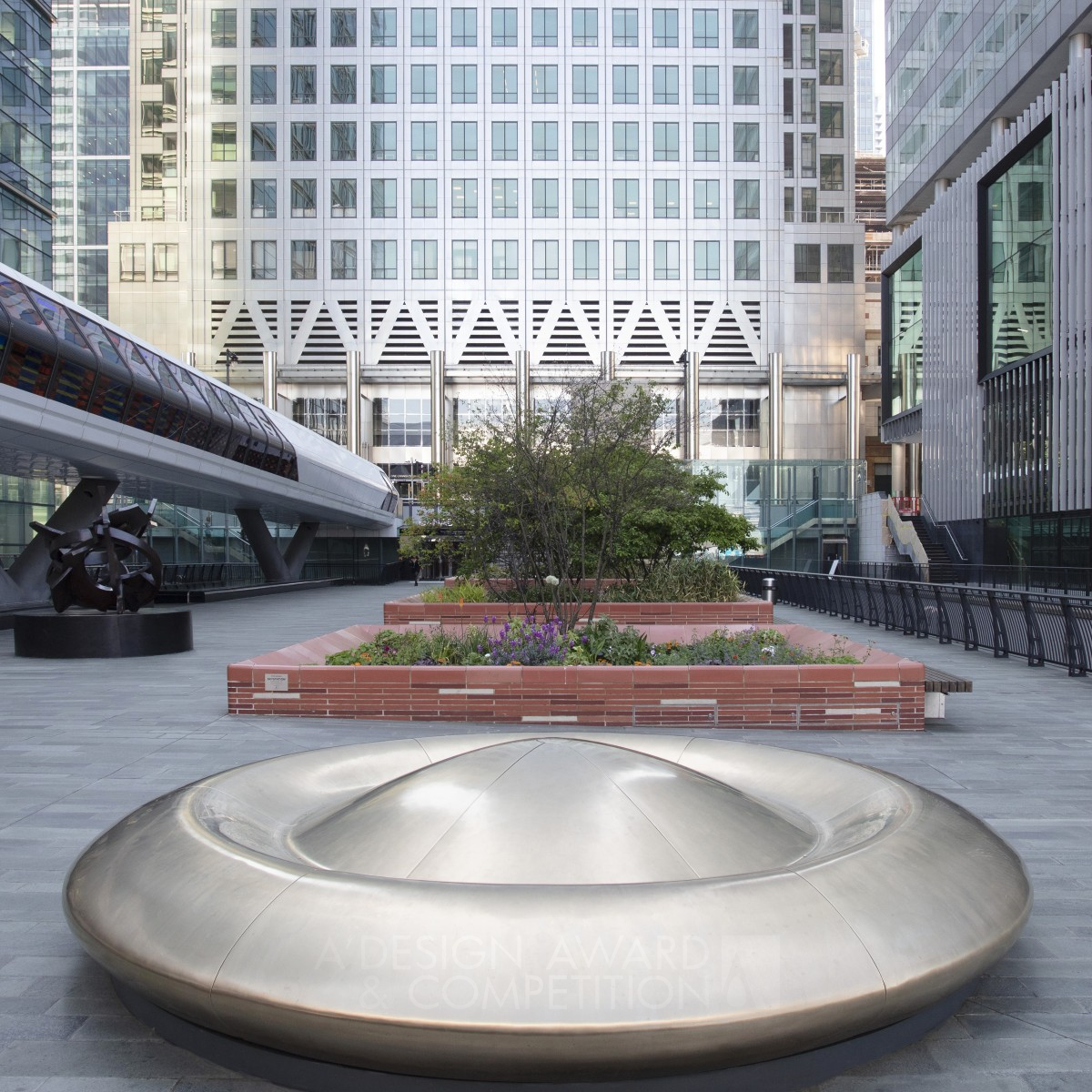 Skystation Sculptural Bench by Peter Newman Silver Street Furniture Design Award Winner 2023 