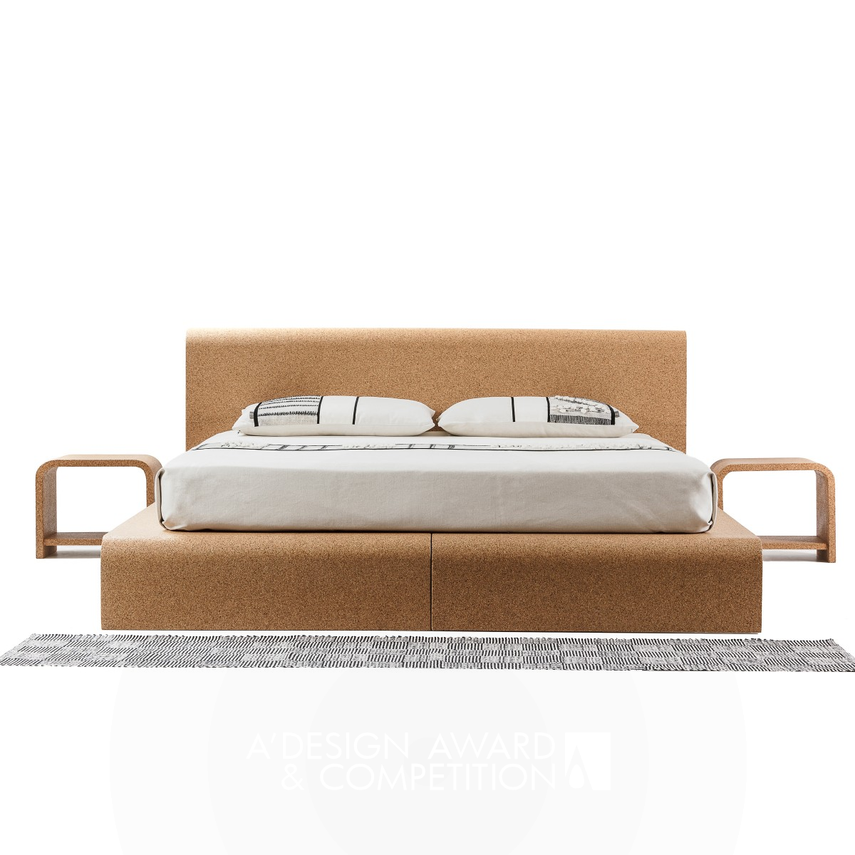 Bisu Bed by Matteo Congiu Bronze Furniture Design Award Winner 2023 