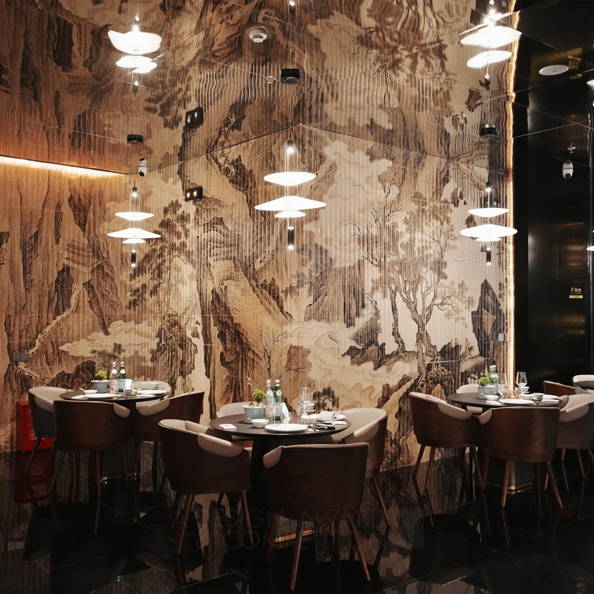 Gin And Chuan Restaurant by Chen Zilong Bronze Interior Space and Exhibition Design Award Winner 2023 