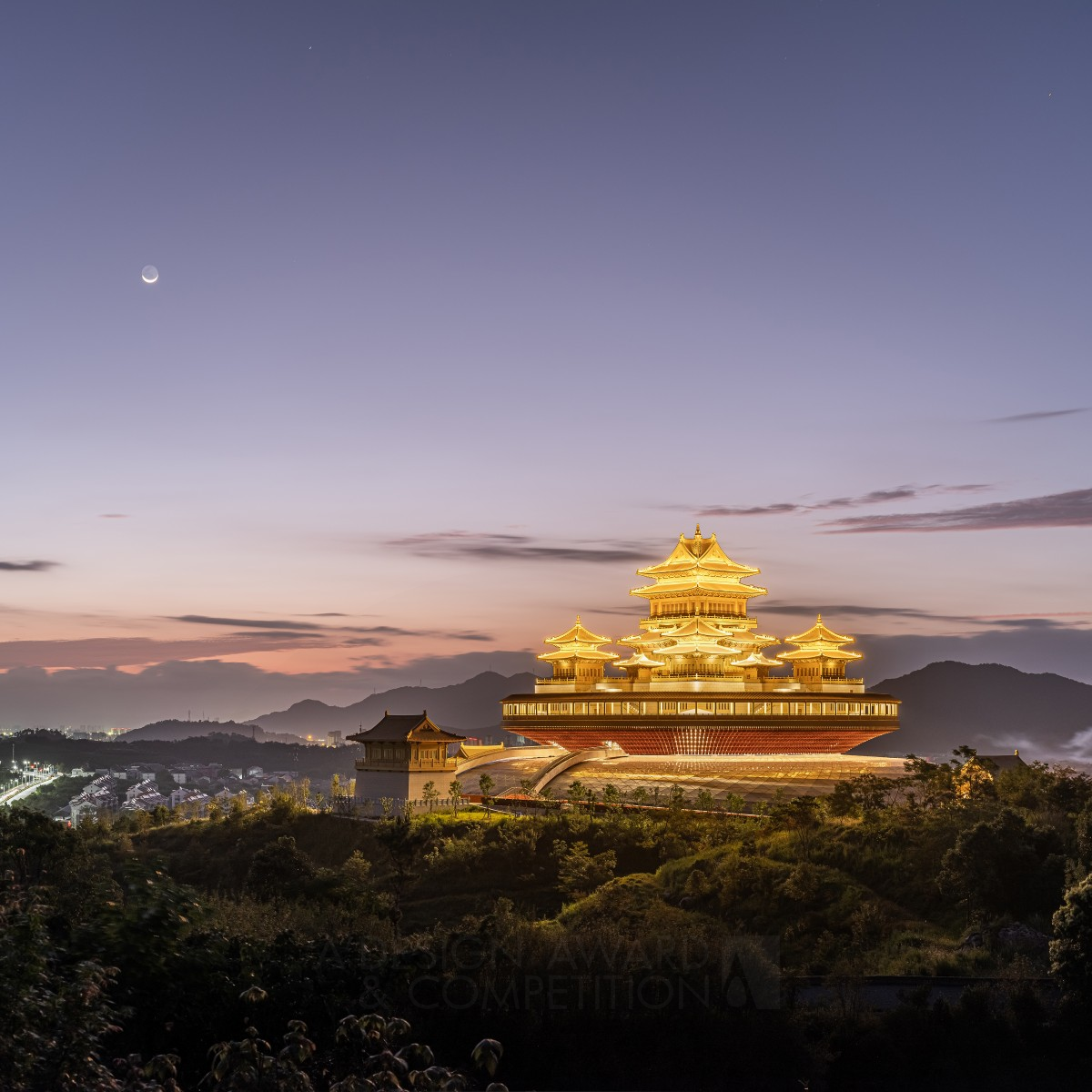 Maitreya Dharma Hall on Abandoned Mine by Guanghai Cui Platinum Architecture, Building and Structure Design Award Winner 2023 