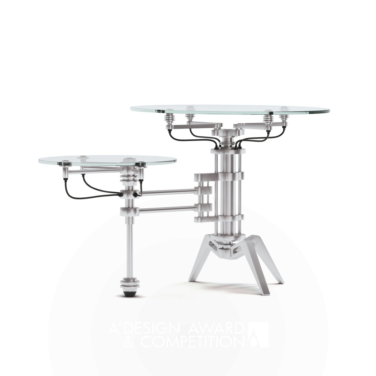 Gambit Chess Table by Fabrizio Constanza Iron Furniture Design Award Winner 2023 