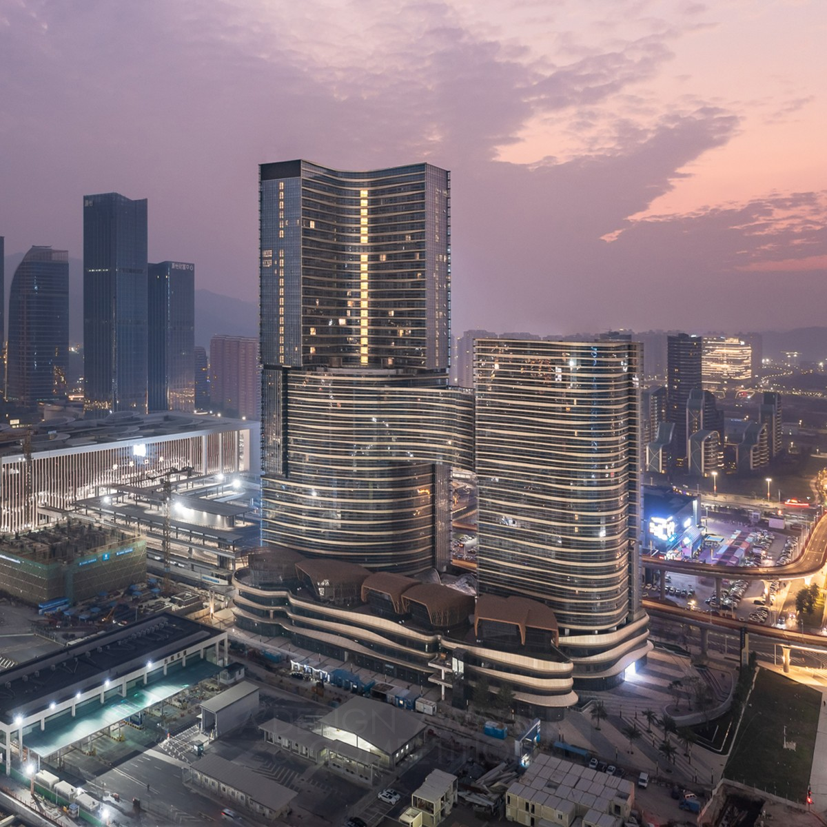 MCC Shengshi International Plaza Multifunctional Building by Aedas Golden Architecture, Building and Structure Design Award Winner 2023 