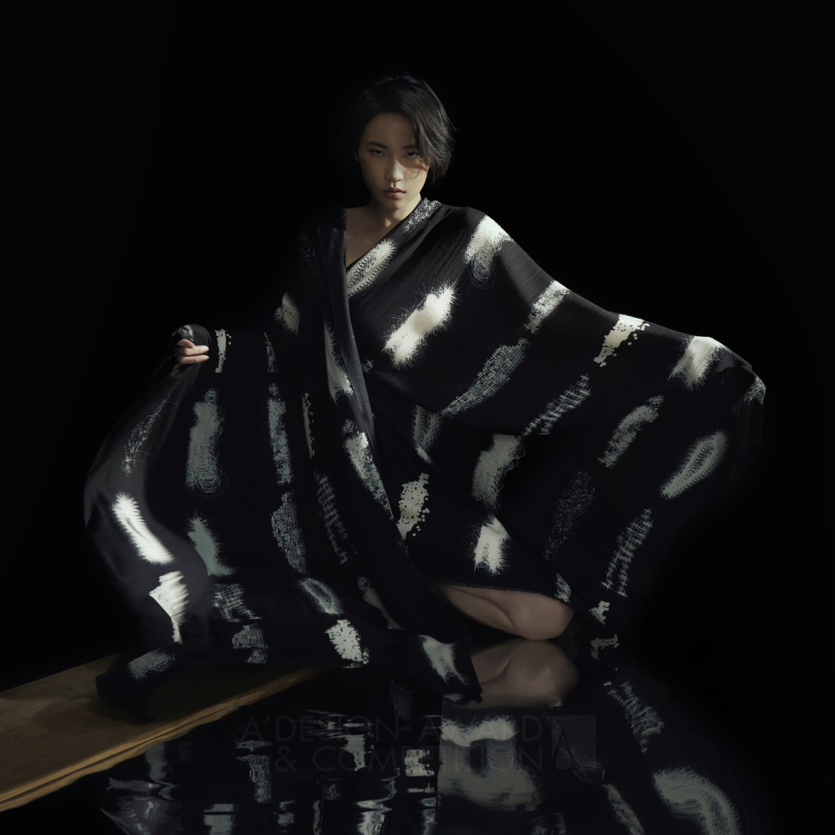 2023 Revive Collection Wool Scarf by Yen-Ting Cho Silver Textile, Fabric, Textures, Patterns and Cloth Design Award Winner 2023 