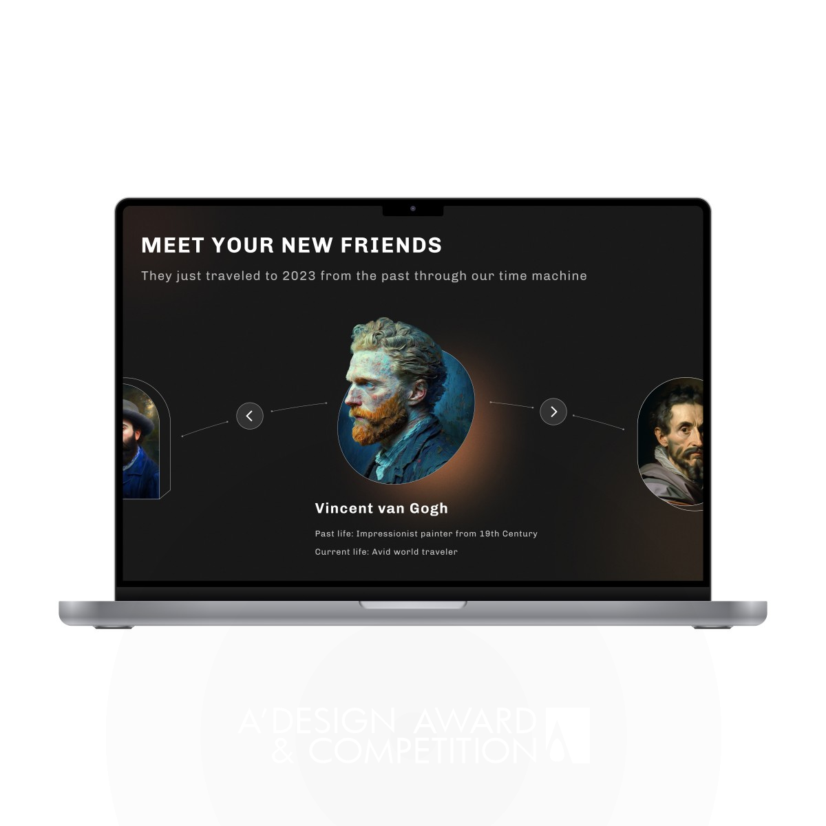 Timeless Creativity Web Design by Andrew Chaoya Li Bronze Website and Web Design Award Winner 2023 