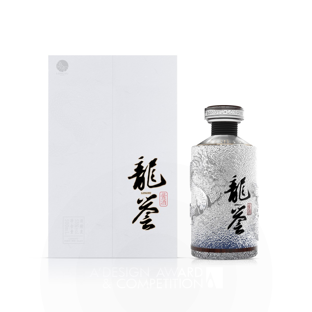 Longyu Sauce Wine Packaging by Wang Lina Bronze Packaging Design Award Winner 2023 