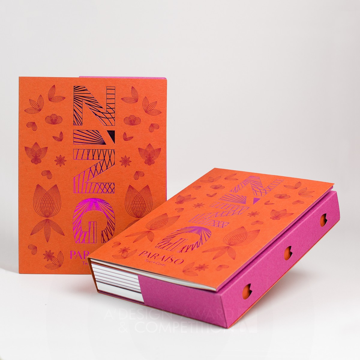 Paraiso Paper Swatch Book by Izabela Jurczyk Bronze Packaging Design Award Winner 2023 