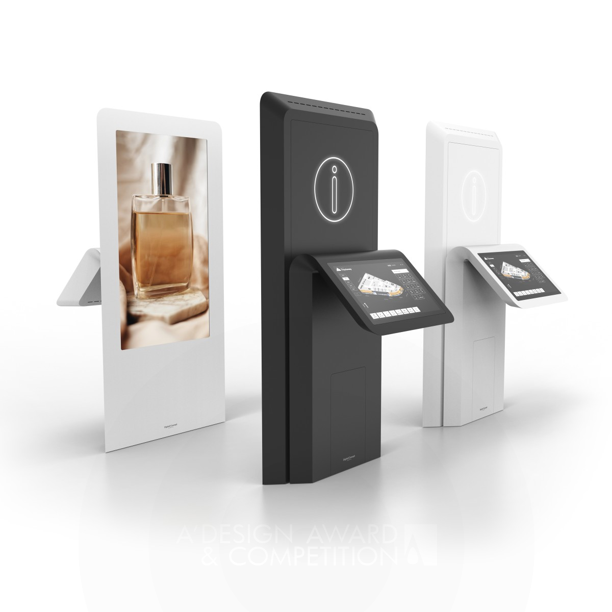 Dualad Advertising Multimedia Kiosk by Piotr Jagiellowicz Bronze Wholesale, Retail Trade, Commerce and E-Commerce Design Award Winner 2023 