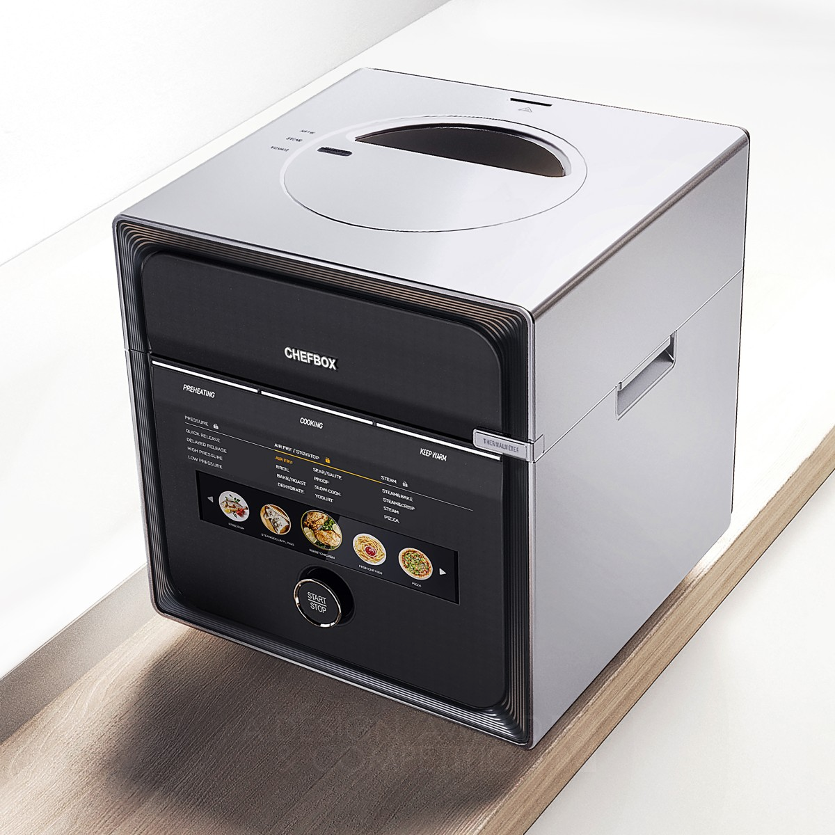 Chefbox Multifunctional Cooker by Chenchen Fan Iron Home Appliances Design Award Winner 2023 