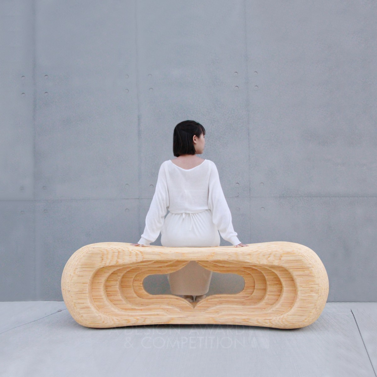 Chopstikbench Bench by Pin Ning Huang, Mhyca Hsu and Shu Hsuan Peng Bronze Furniture Design Award Winner 2023 