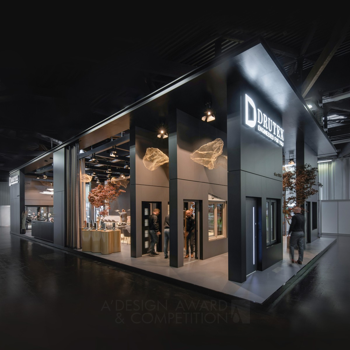 Elegance and Modernity Exhibition Stand by Smart Design Expo - Joanna Dittmar Golden Trade Show Architecture, Interiors, and Exhibit Design Award Winner 2023 