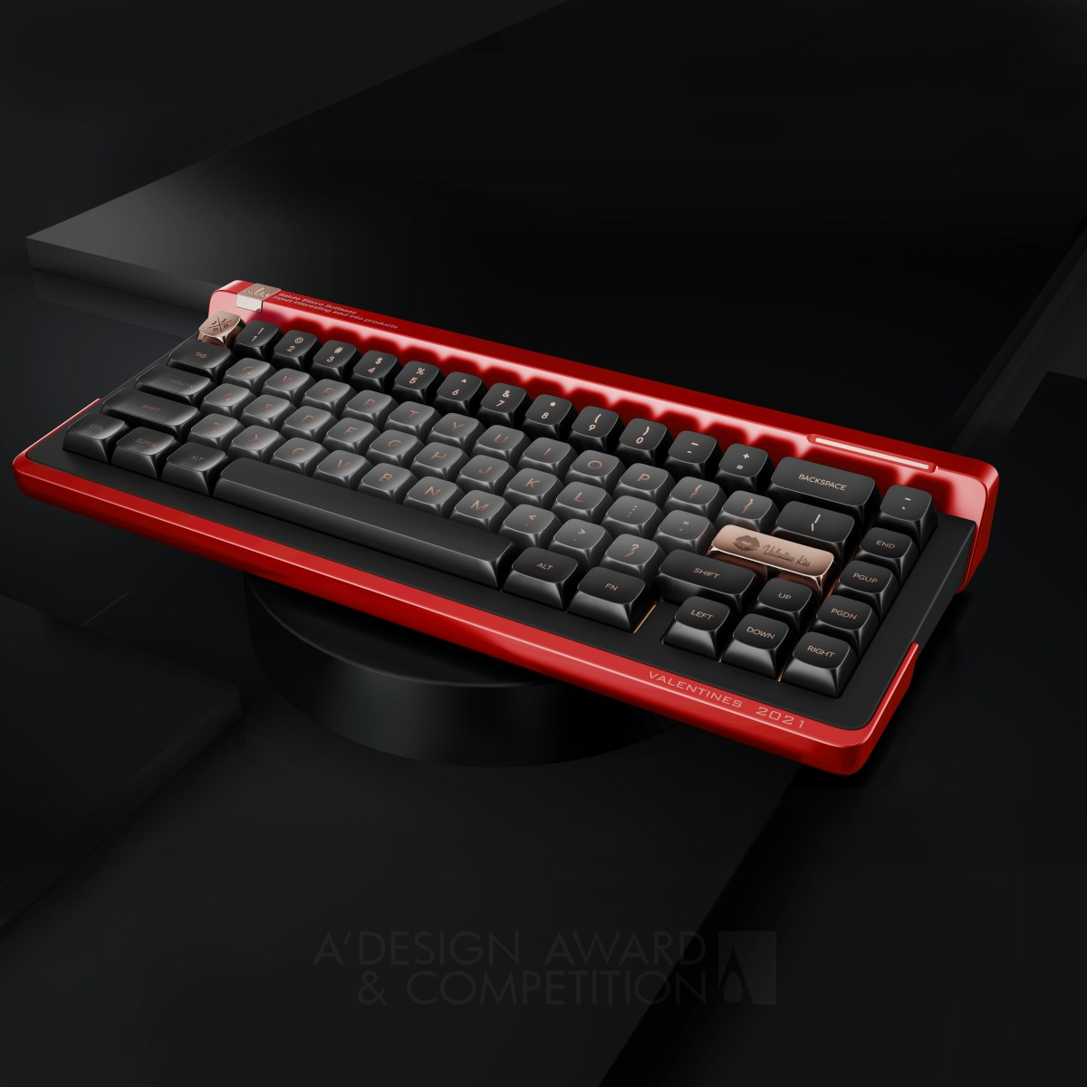 Valentine R67 Mechanical Keyboard by Gangxiong Chen Bronze Computers and Peripheral Devices Design Award Winner 2023 