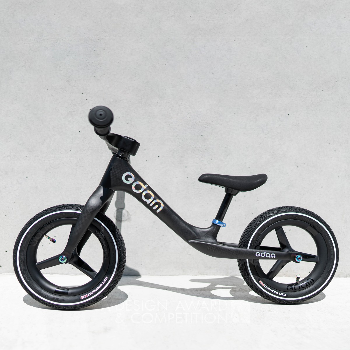 Edam Bike Balance Bike by Valentino Chow Silver Baby, Kids' and Children's Products Design Award Winner 2023 