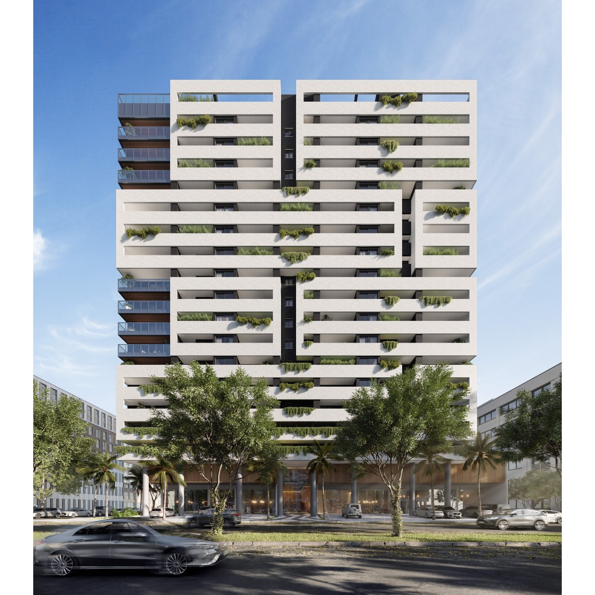 Grand Copacabana Mixed Use Bulding by Alberto Torres Silver Architecture, Building and Structure Design Award Winner 2023 