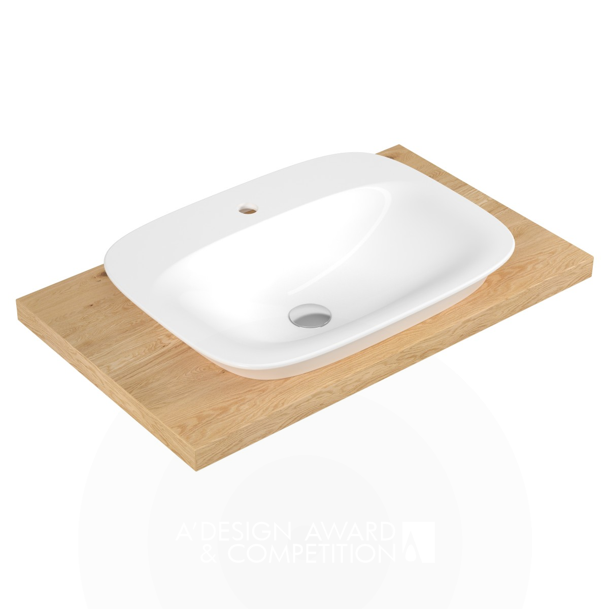 Serel Hera Countertop Washbasin by Serel Design Team Iron Bathroom Furniture and Sanitary Ware Design Award Winner 2023 