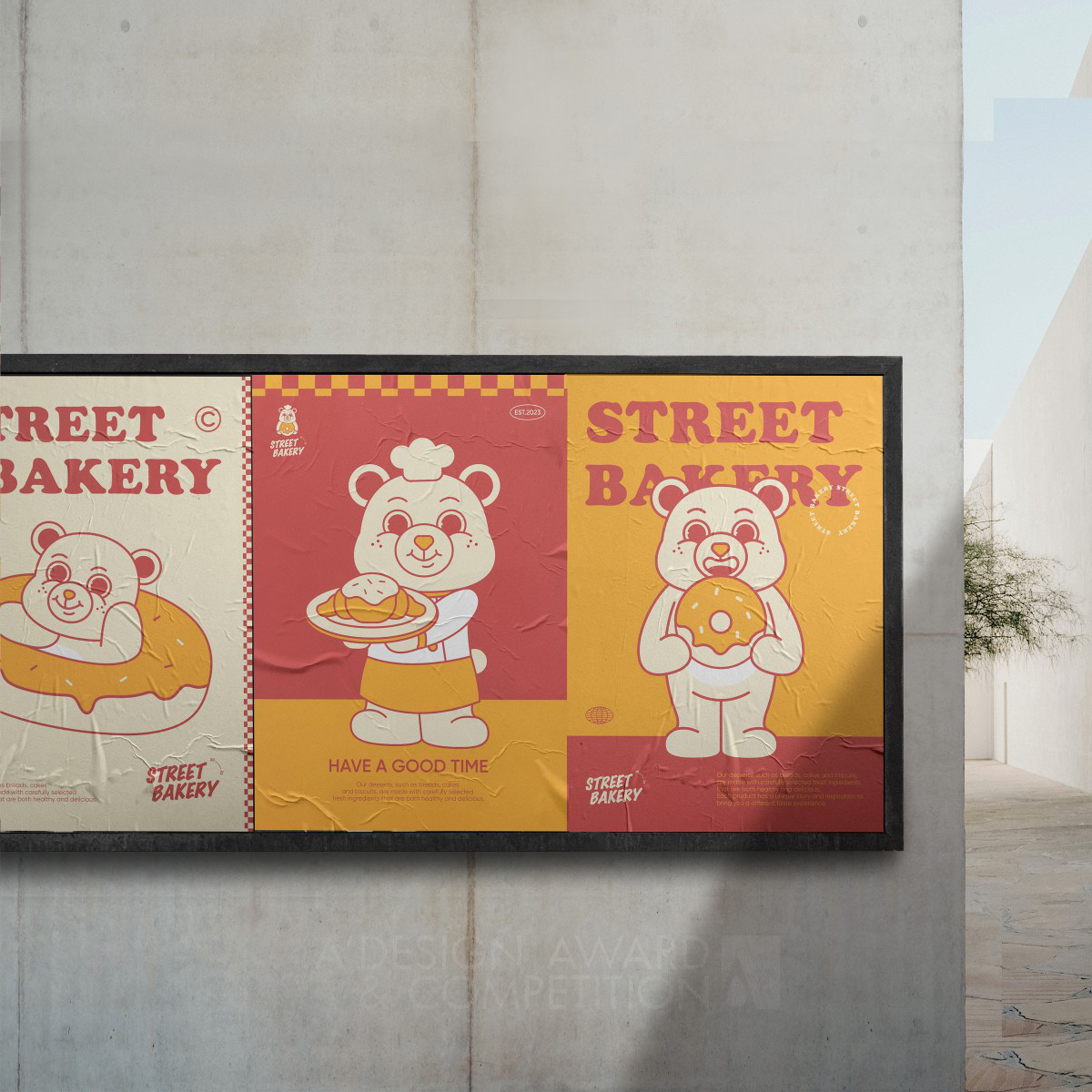 Street Bakery Brand Identity by Sinong Ding, Runxue Chen and Liu Wei Iron Graphics, Illustration and Visual Communication Design Award Winner 2024 