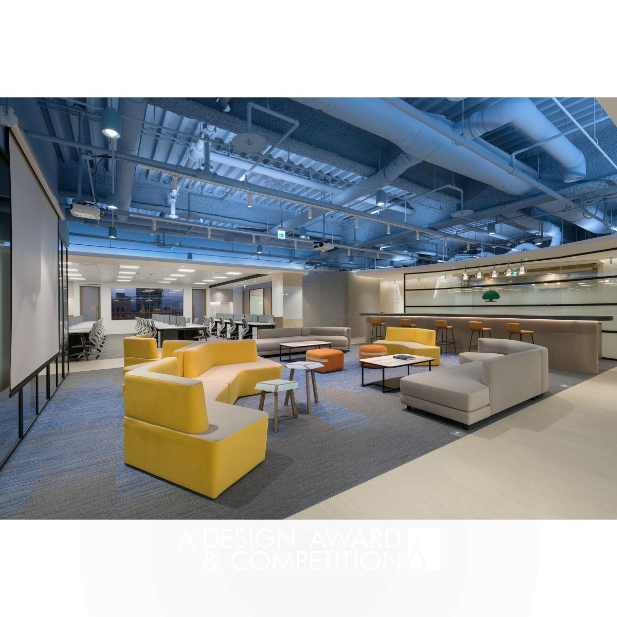 Cathay Ins Office by Ian Chen Silver Interior Space and Exhibition Design Award Winner 2024 