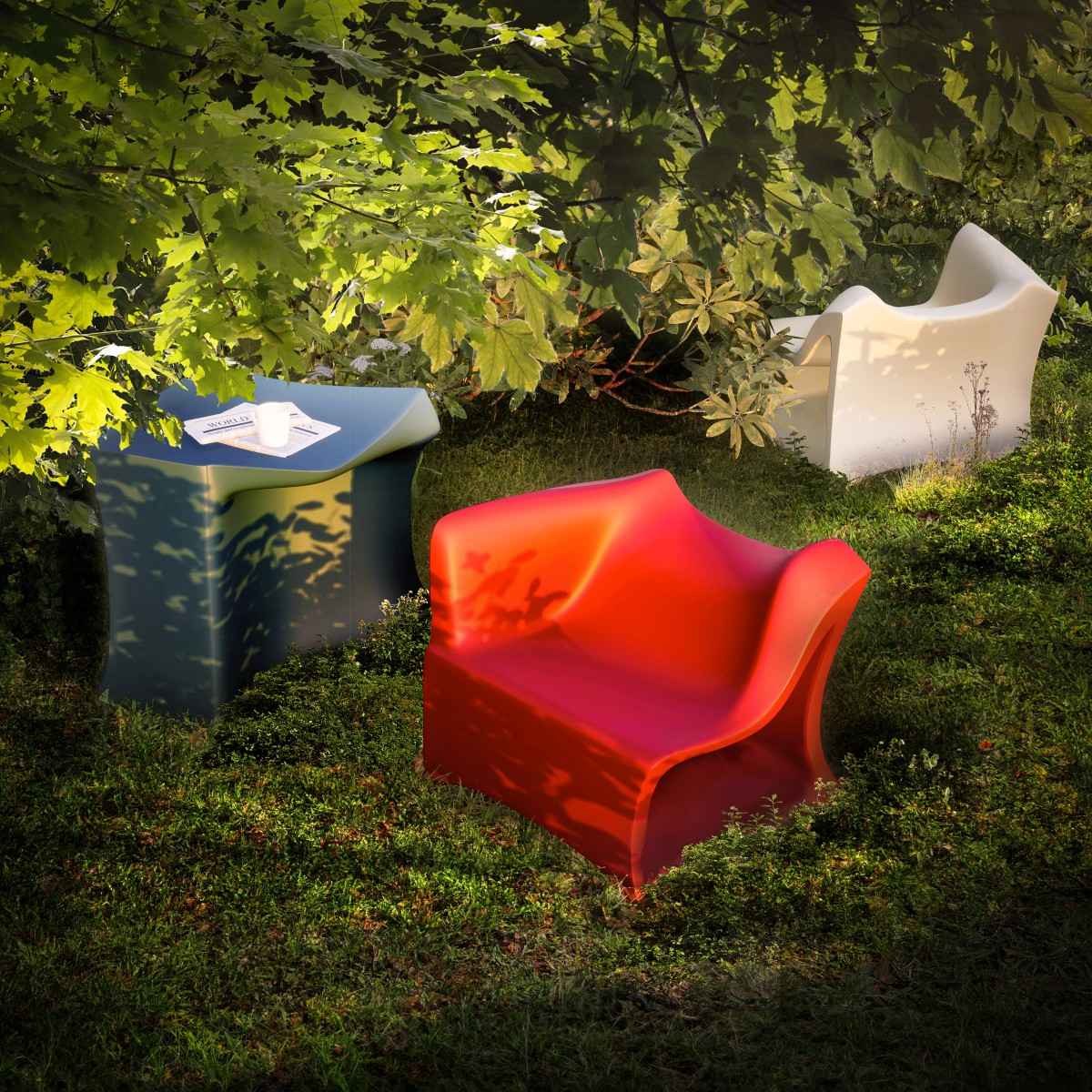 Omni Multifunctional Chair by Chenyang Yu and Xinyi Huang Bronze Garden and Outdoor Furniture Design Award Winner 2024 