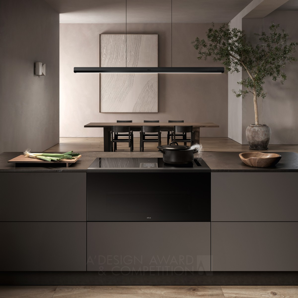 Lhov Hob, Hood and Oven  by Fabrizio Crisa Platinum Home Appliances Design Award Winner 2024 