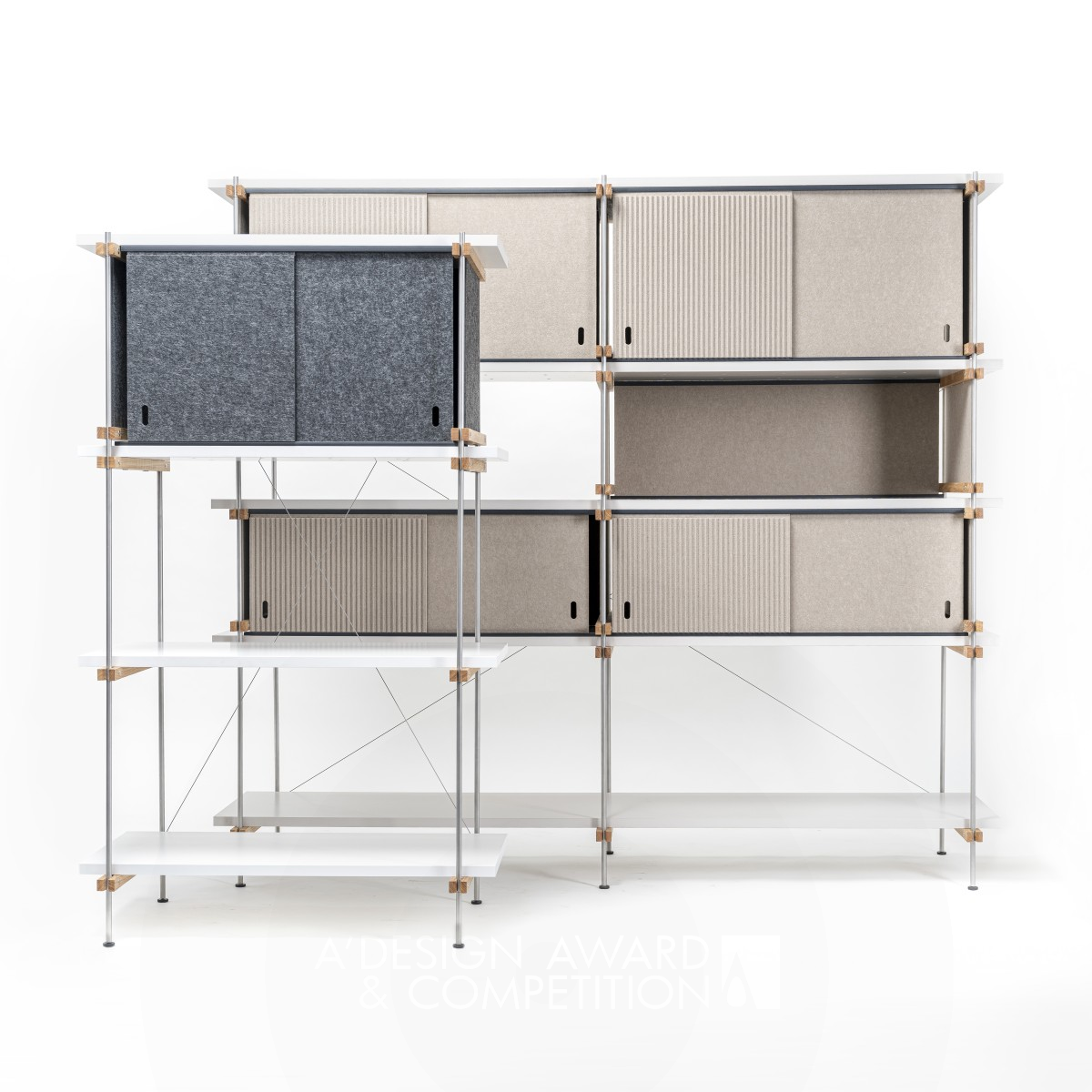 Shelfium Multifunctional Furniture by Stanislav Melis and Jozef Michalko Bronze Furniture Design Award Winner 2024 