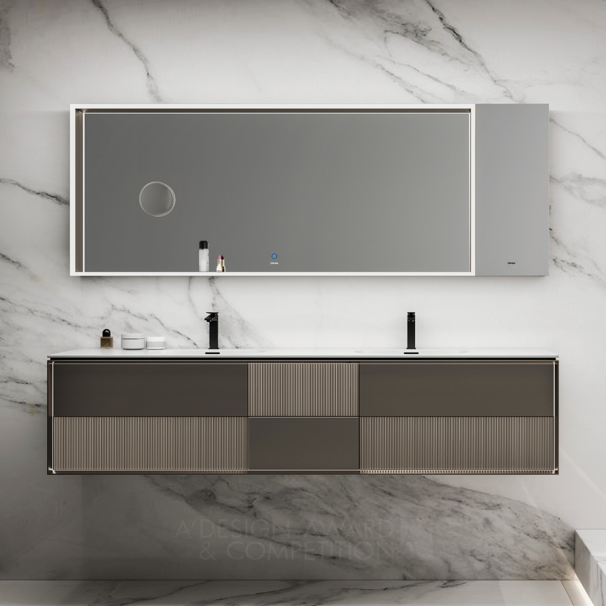 Geometry Bathroom Cabinets by Guangzhou Oppein Sanitary Ware Co.,Ltd Iron Bathroom Furniture and Sanitary Ware Design Award Winner 2024 