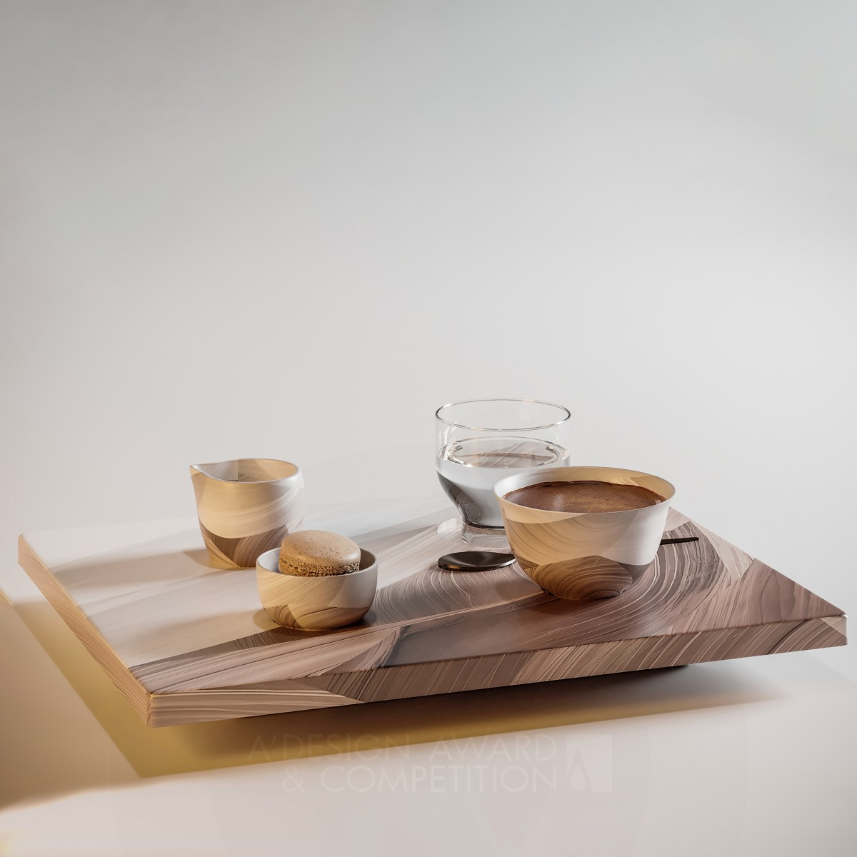 Espresso Ceremony Coffee Set by Lea Shanati Iron Bakeware, Tableware, Drinkware and Cookware Design Award Winner 2024 