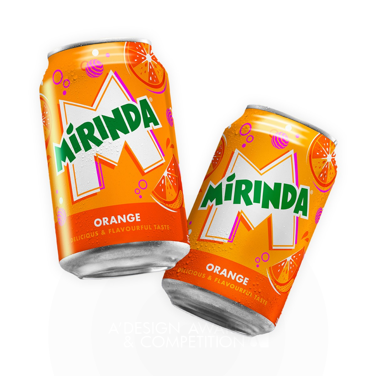 Mirinda Global Refresh Beverage Packaging  by PepsiCo Design and Innovation Iron Packaging Design Award Winner 2024 