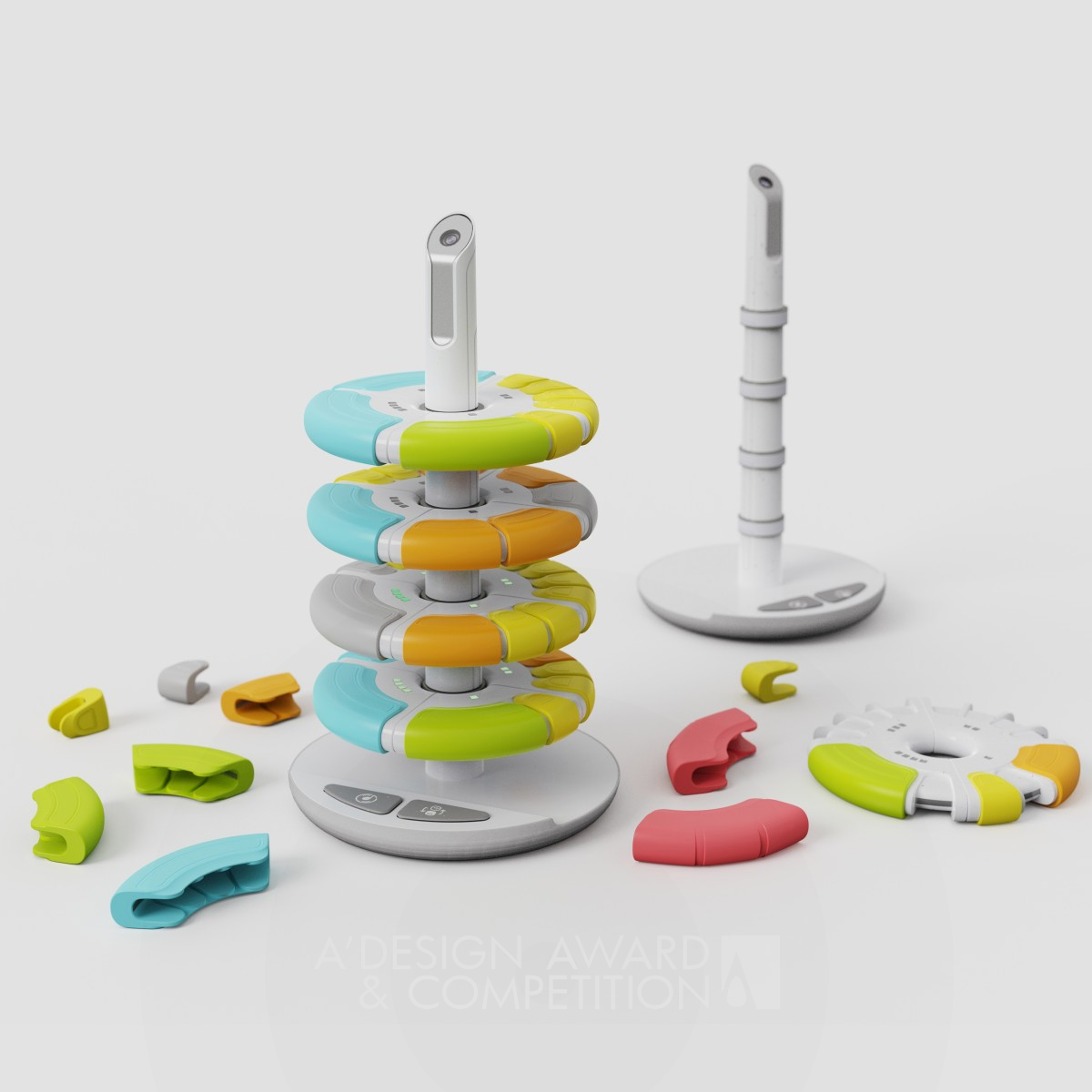 Poly Beat Rhythm Exercises Toy by Haoye Dong, Kecheng Jin and Xueyan Cai Iron Toys, Games and Hobby Products Design Award Winner 2024 