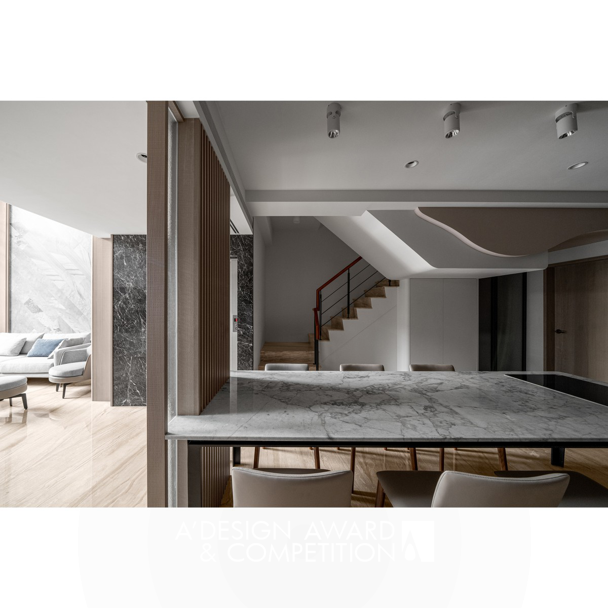 Stone Rhyme Residence by Fu Kai Bai Iron Interior Space and Exhibition Design Award Winner 2024 