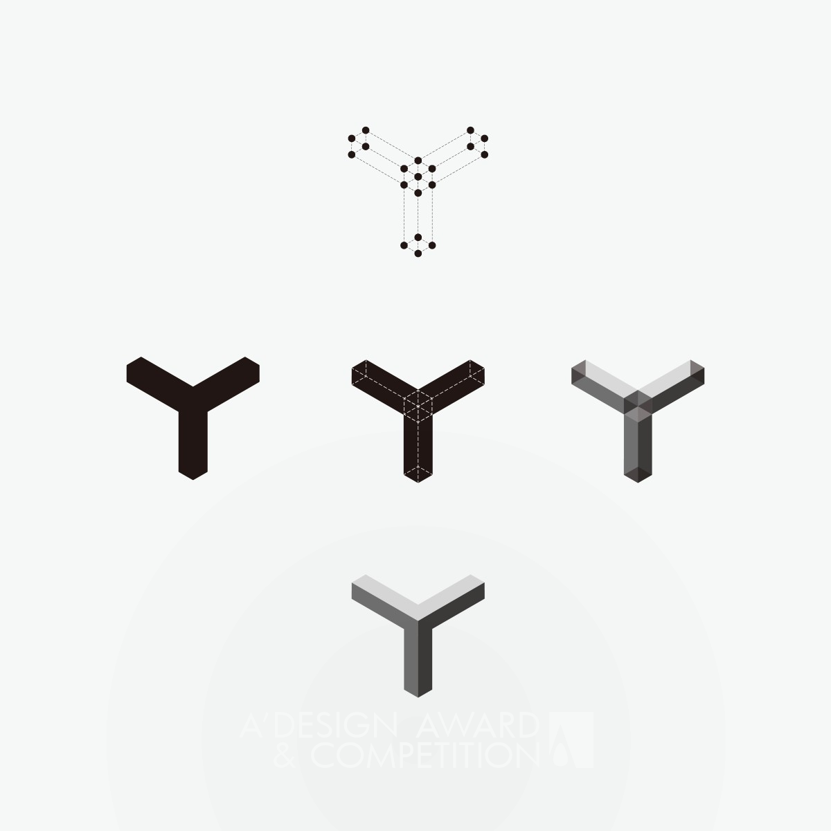 Y Design Visual Identity by Yunnan Tech and Business University Iron Graphics, Illustration and Visual Communication Design Award Winner 2024 