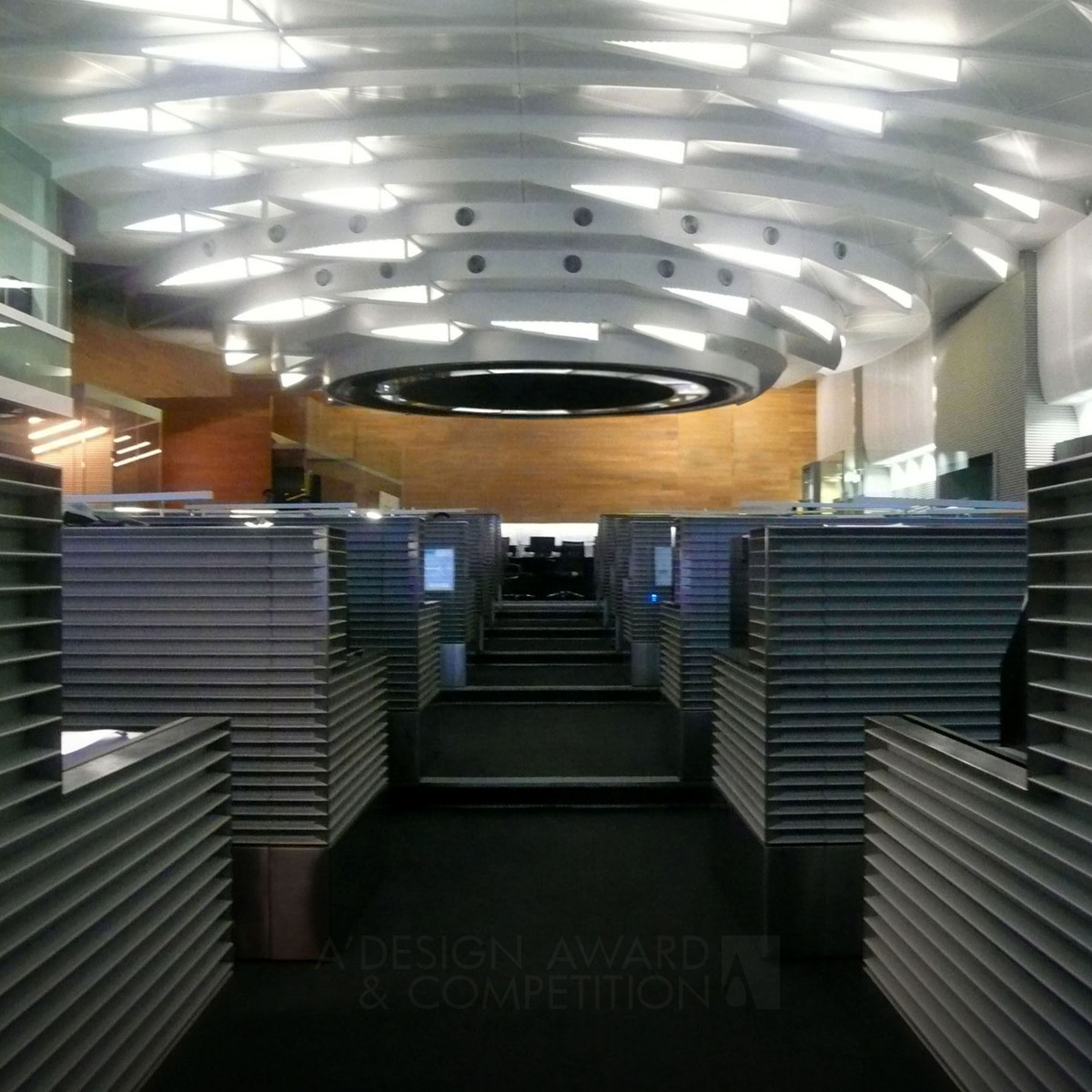 Functional Aesthetic Airport Control Centre by Lam Wai Ming Iron Interior Space and Exhibition Design Award Winner 2011 