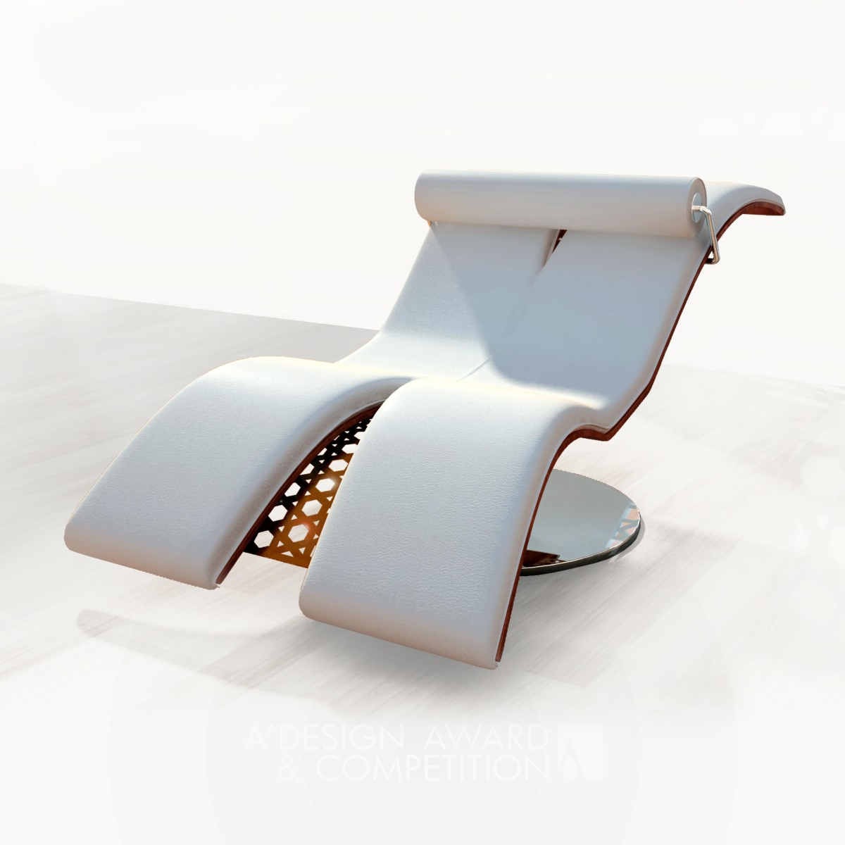 Vanilla  Lounge Chair by Sahar Madanat Design Studio Iron Furniture Design Award Winner 2011 