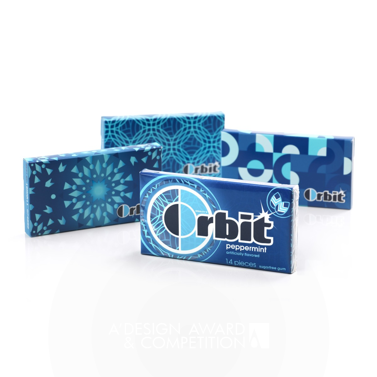 Wrigley Orbit Chewing Gum Package by Scott Lucas Iron Packaging Design Award Winner 2011 