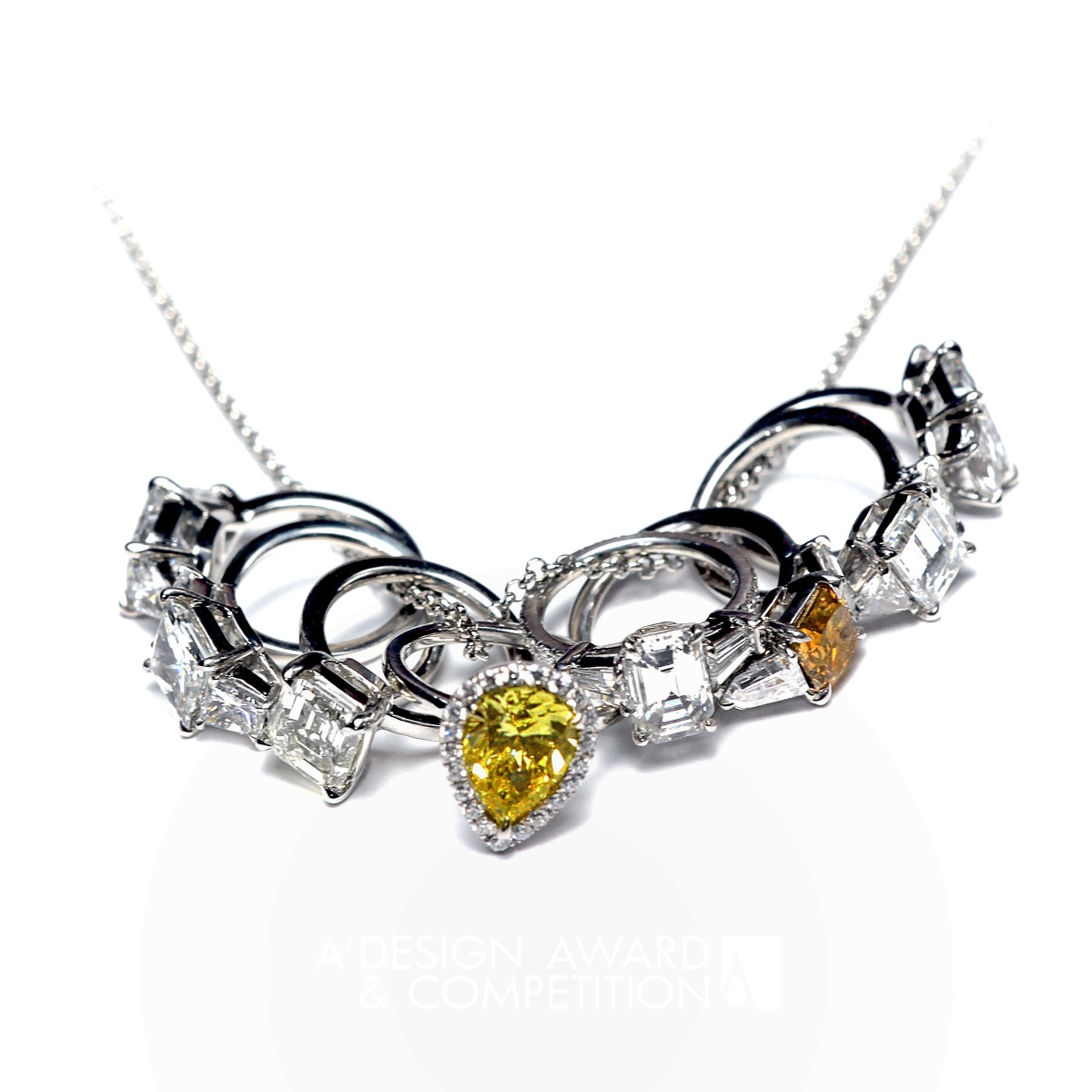 Leon Megé La Petite Collection Necklace by Leon Mege Platinum Jewelry Design Award Winner 2012 