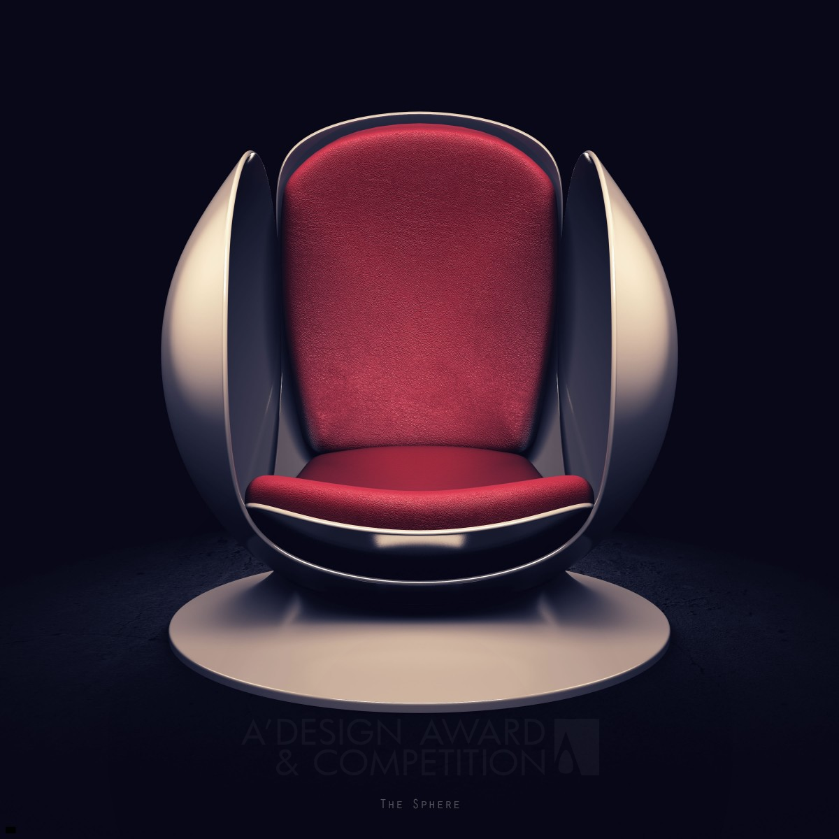 The Sphere Concept Chair by Gregory J Holmes Silver Furniture Design Award Winner 2012 