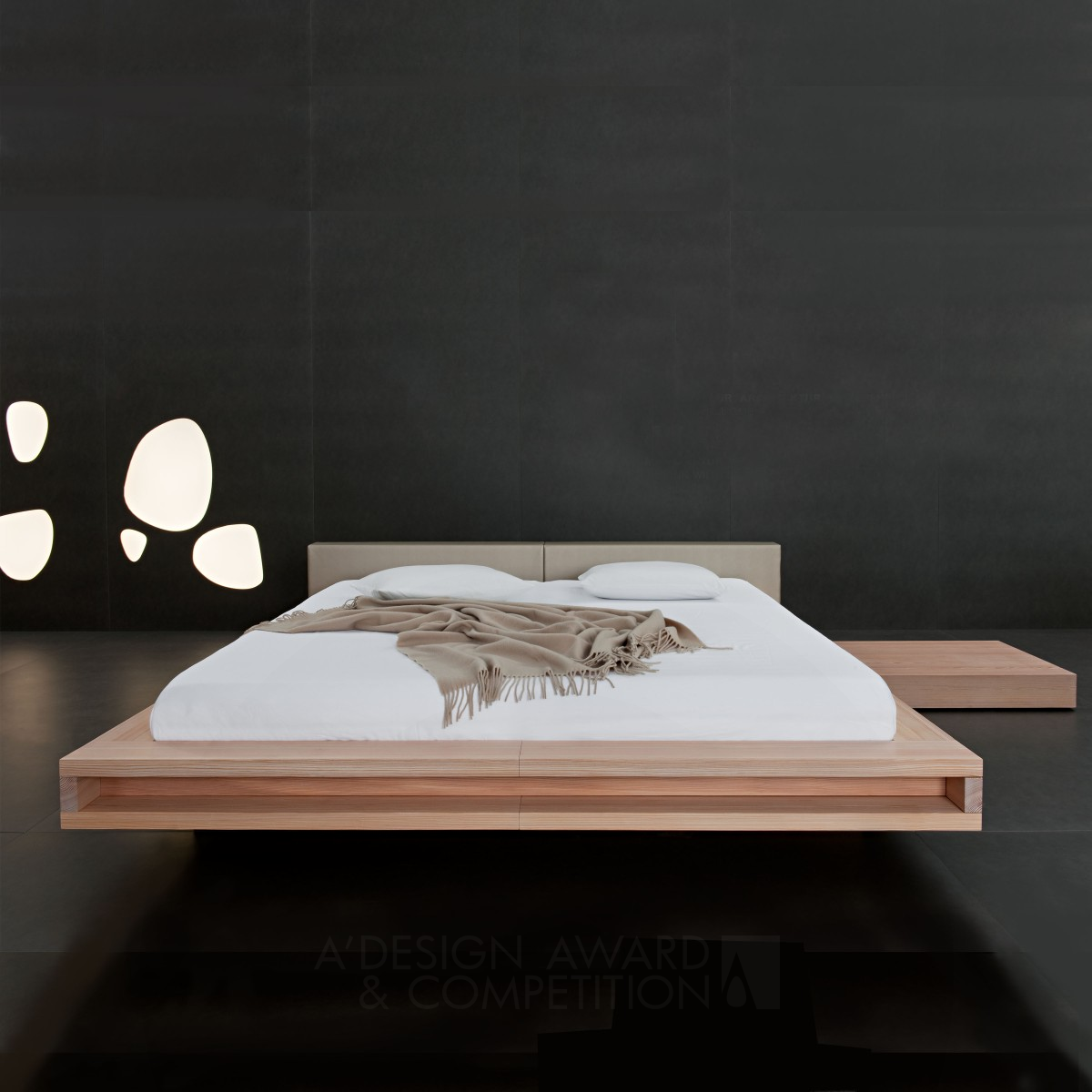 Guten Morgen - Pure Light Bed by Johannes Will Silver Furniture Design Award Winner 2012 