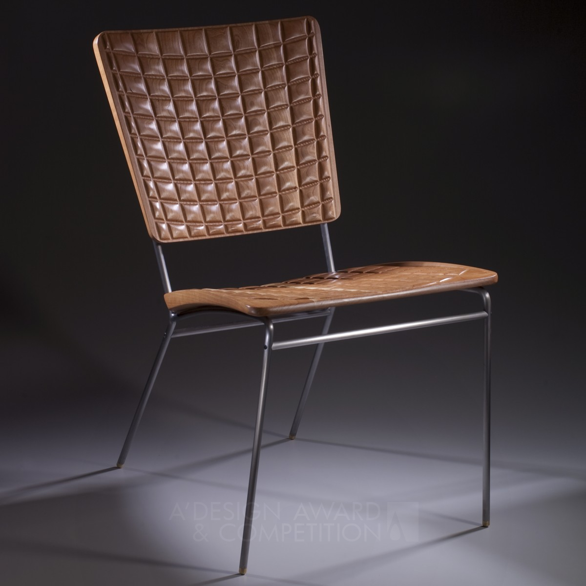 Quilt Chair Side Chair by Robert William Wells Bronze Furniture Design Award Winner 2012 