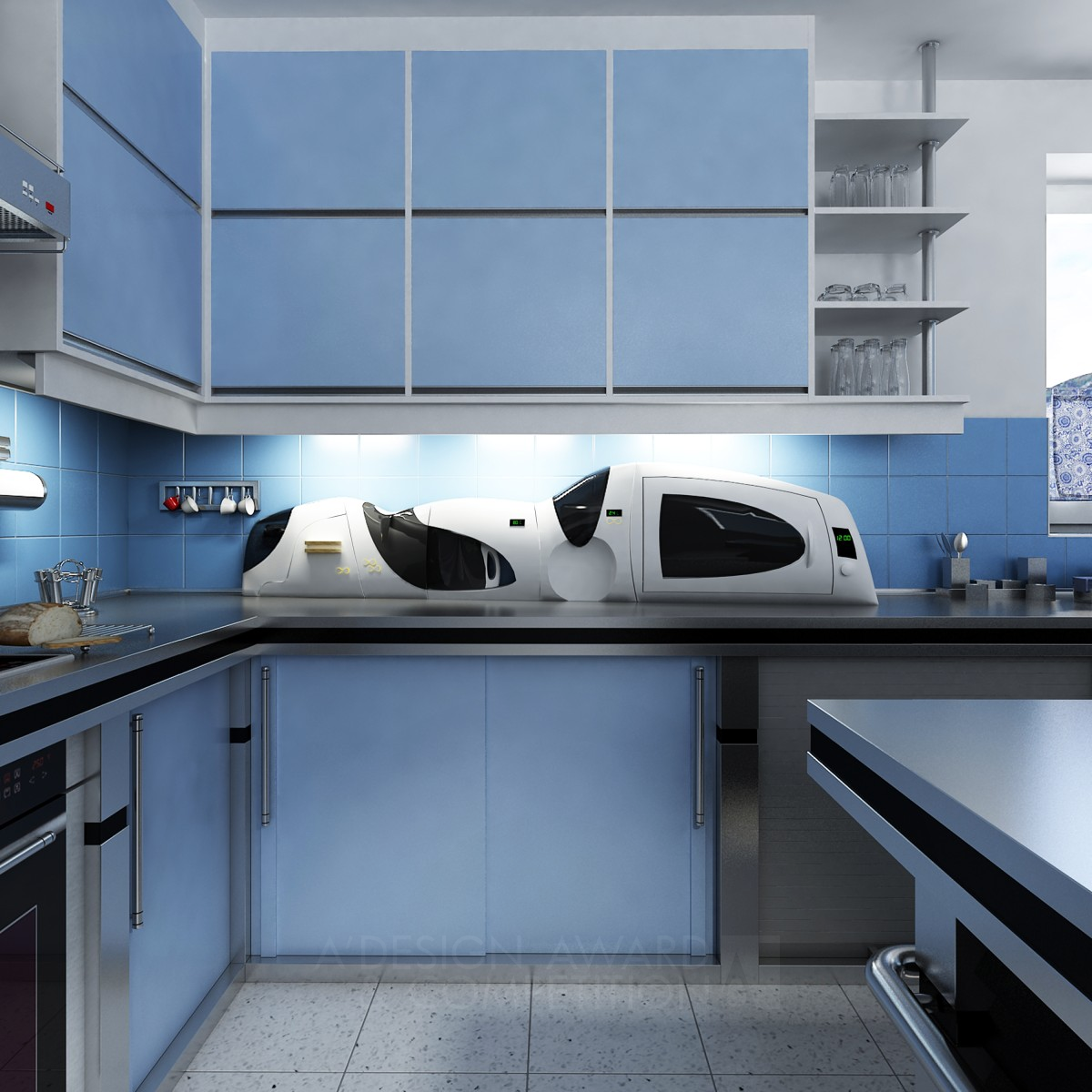 Kitchen Train Kitchen Accesories by Ahmad Abedini Golden Home Appliances Design Award Winner 2012 