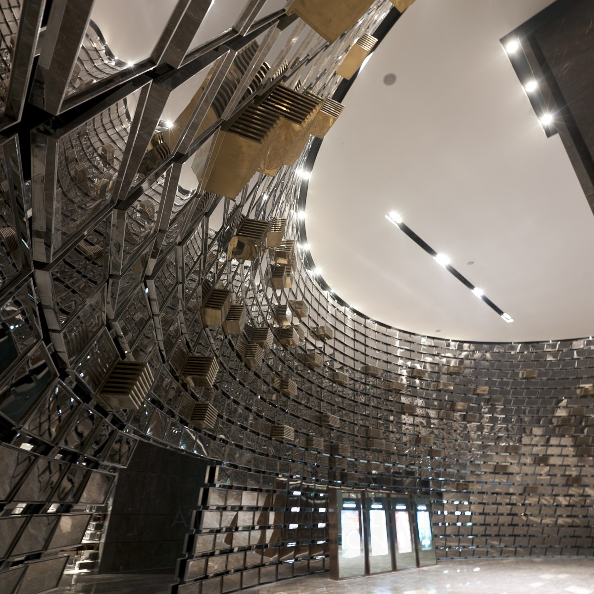 Wuhan Pixel Box Cinema Cinema by Ajax Law Platinum Interior Space and Exhibition Design Award Winner 2012 