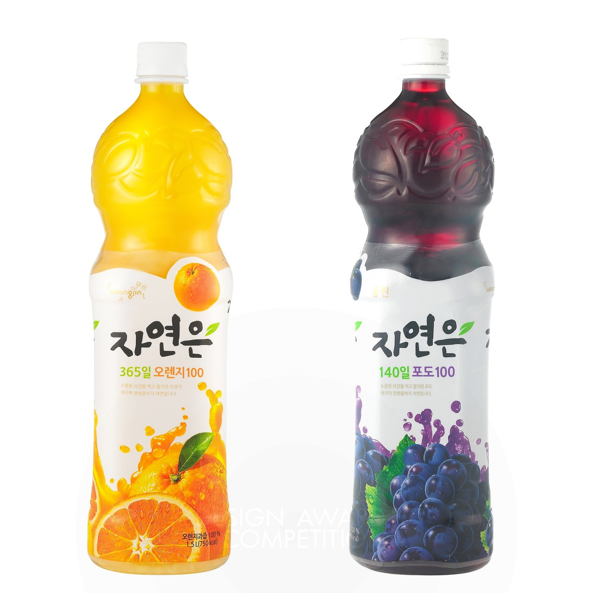 Nature Beverage by Woongjin Food Design Team Iron Packaging Design Award Winner 2012 