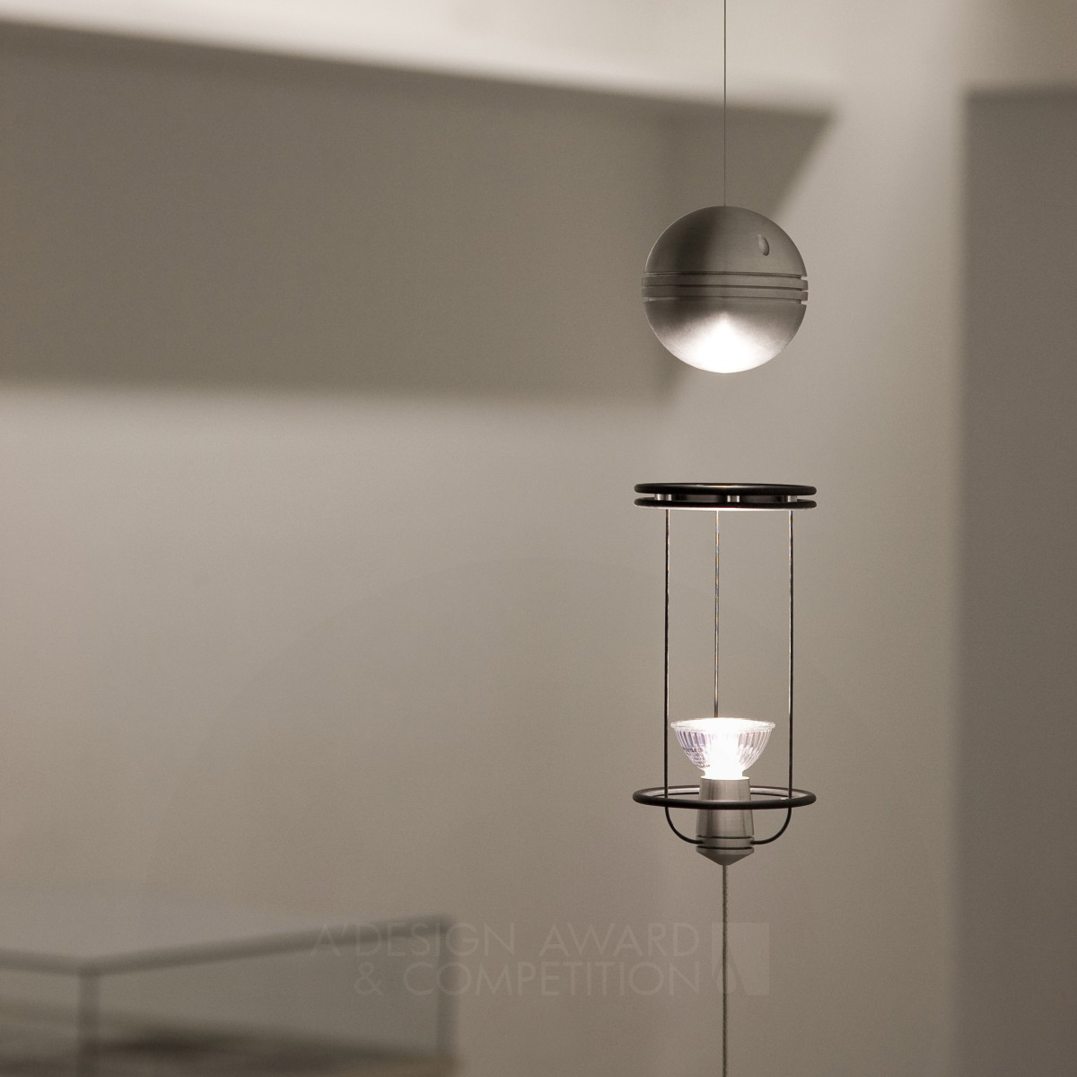 Teslight Floating magnetic lamp by A. Bosio and A. Ballestrero Platinum Lighting Products and Fixtures Design Award Winner 2012 