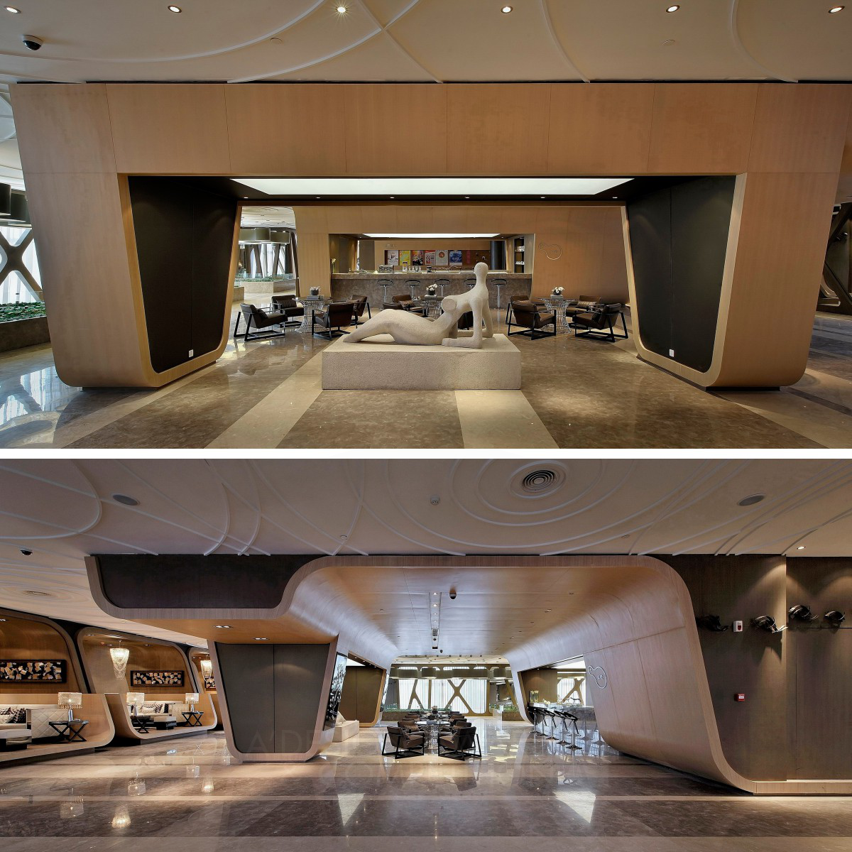 The Wave Real Estate Sales Centre by Kris Lin Golden Interior Space and Exhibition Design Award Winner 2013 