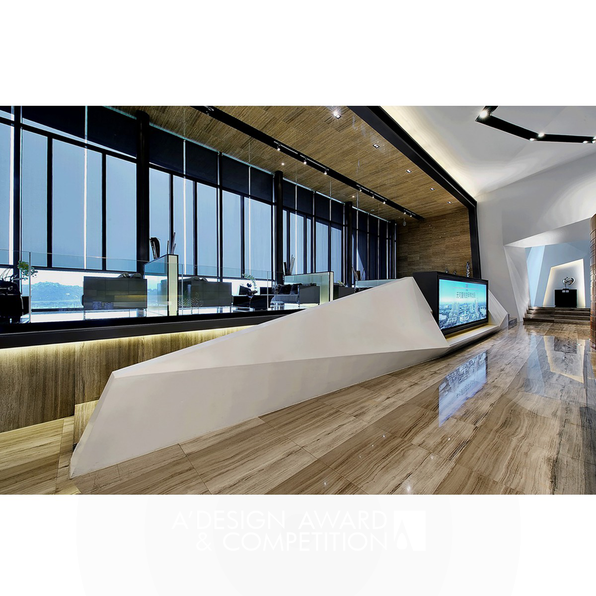 Mingli Metro Real Estate Sales Centre by Kris Lin Silver Interior Space and Exhibition Design Award Winner 2013 