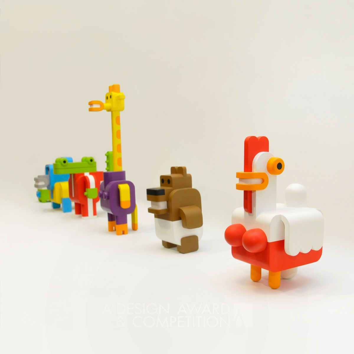 Minimals Toys by Sebastián Burga Silver Toys, Games and Hobby Products Design Award Winner 2013 