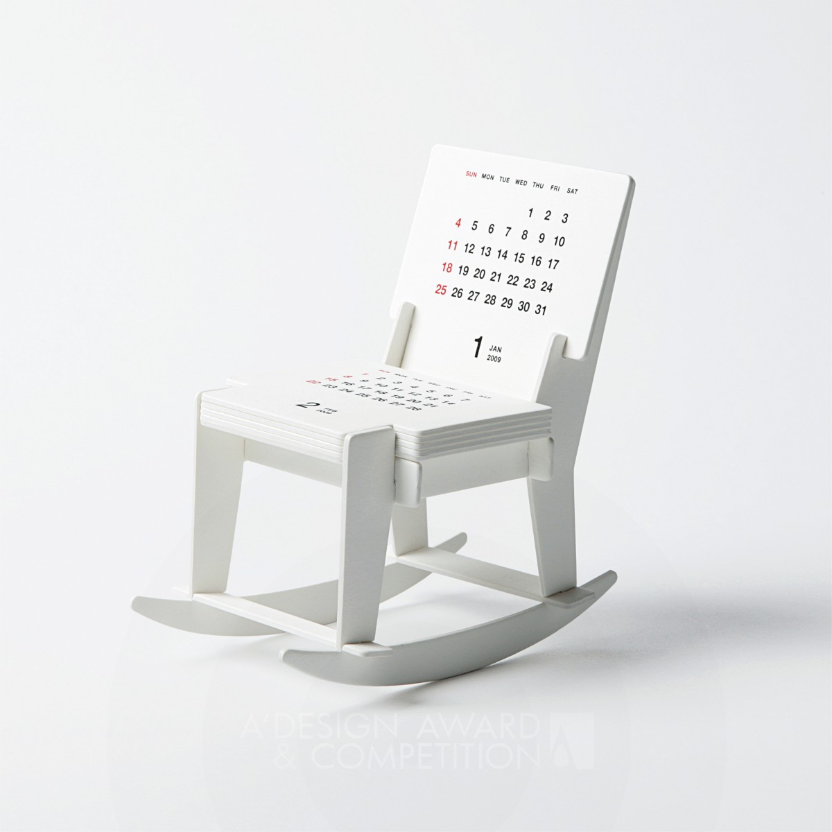 Calendar 2013 “Rocking Chair” Calendar by Katsumi Tamura Platinum Graphics, Illustration and Visual Communication Design Award Winner 2013 