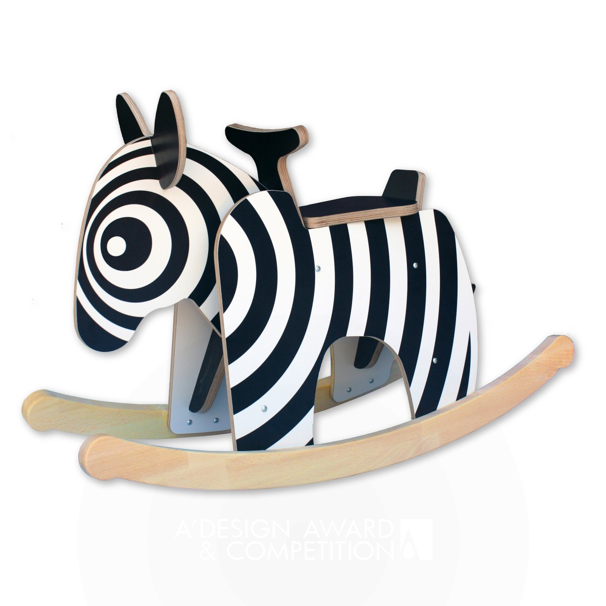 Rocking Zebra Toy by Newmakers Golden Toys, Games and Hobby Products Design Award Winner 2013 